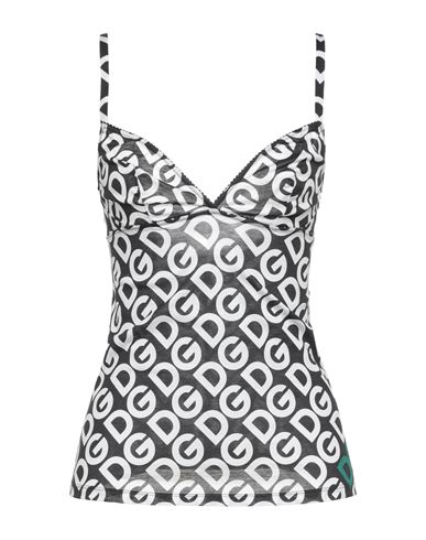 Dolce&Gabbana Camiseta de tirantes Mujer Negro 1,2,3,4 Mujer