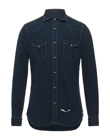 Джинсовая рубашка TINTORIA MATTEI 954