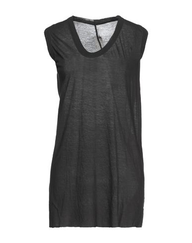 Rick Owens Woman T-shirt Black Size 4 Cotton