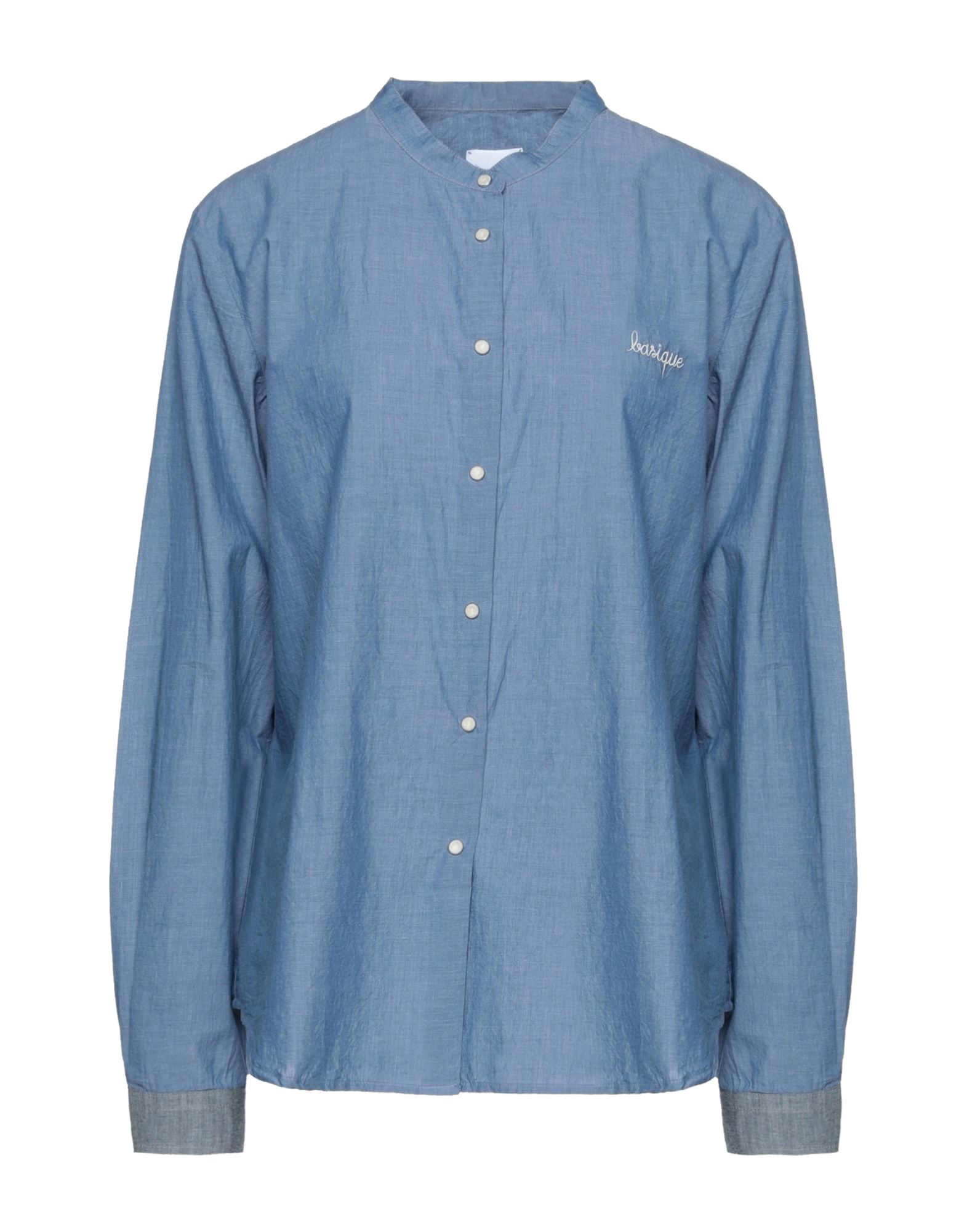 Merci , Shirts In Slate Blue