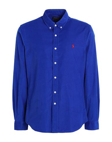 Polo Ralph Lauren Custom Fit Shirt In Blue