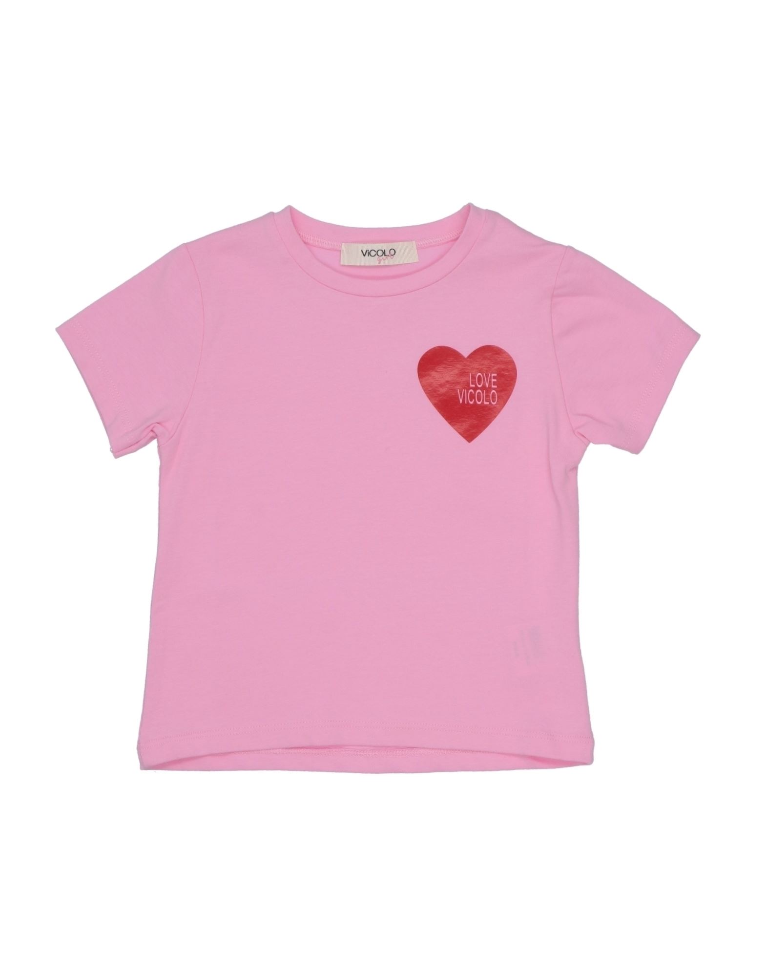 Vicolo Kids' T-shirts In Pink