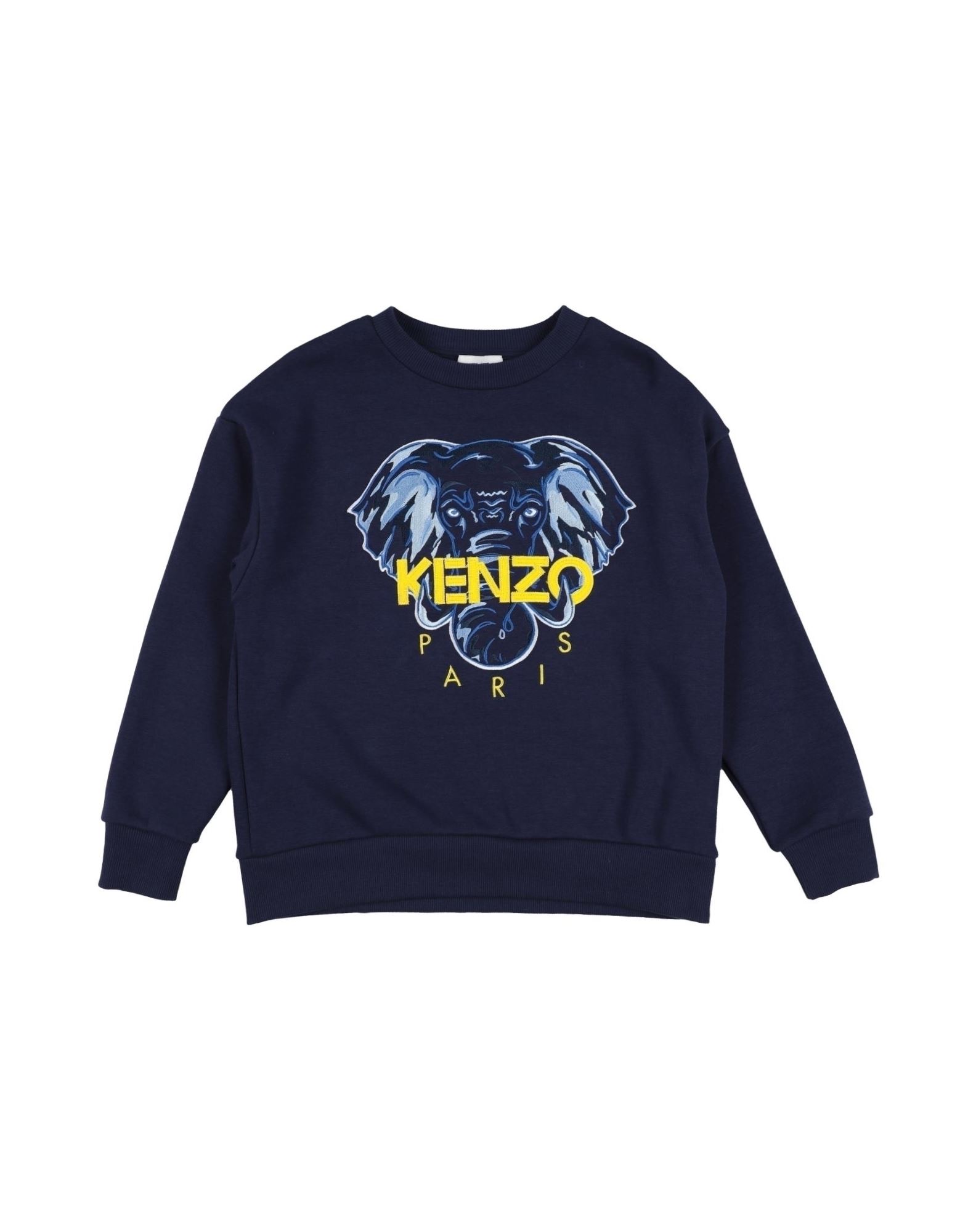 《セール開催中》KENZO ボーイズ 9-16 歳 スウェットシャツ ダークブルー 10 ポリエステル 70% / コットン 28% / ポリウレタン 2% / ナイロン