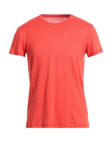 Man T-shirt Azure Size M Cotton, Elastane