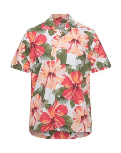 Jab Power Punch Man Shirt Red Size L/xl Cotton In Red