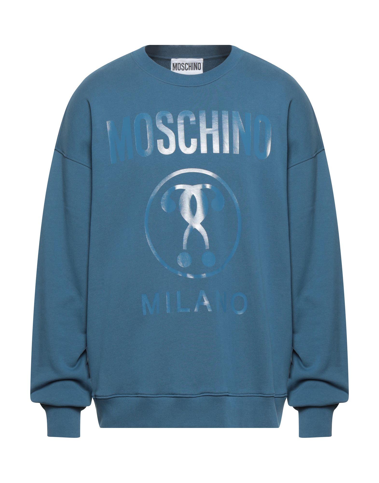 Moschino Sweatshirts In Slate Blue