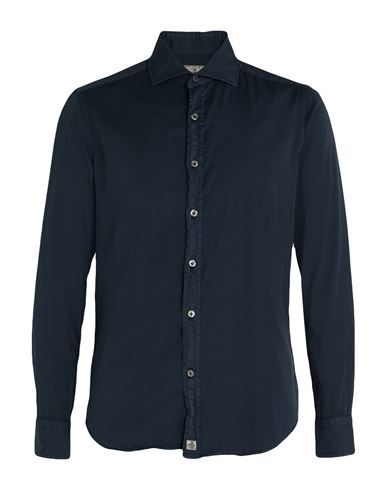 Sonrisa Man Shirt Midnight Blue Size 15 ¾ Cotton, Elastane