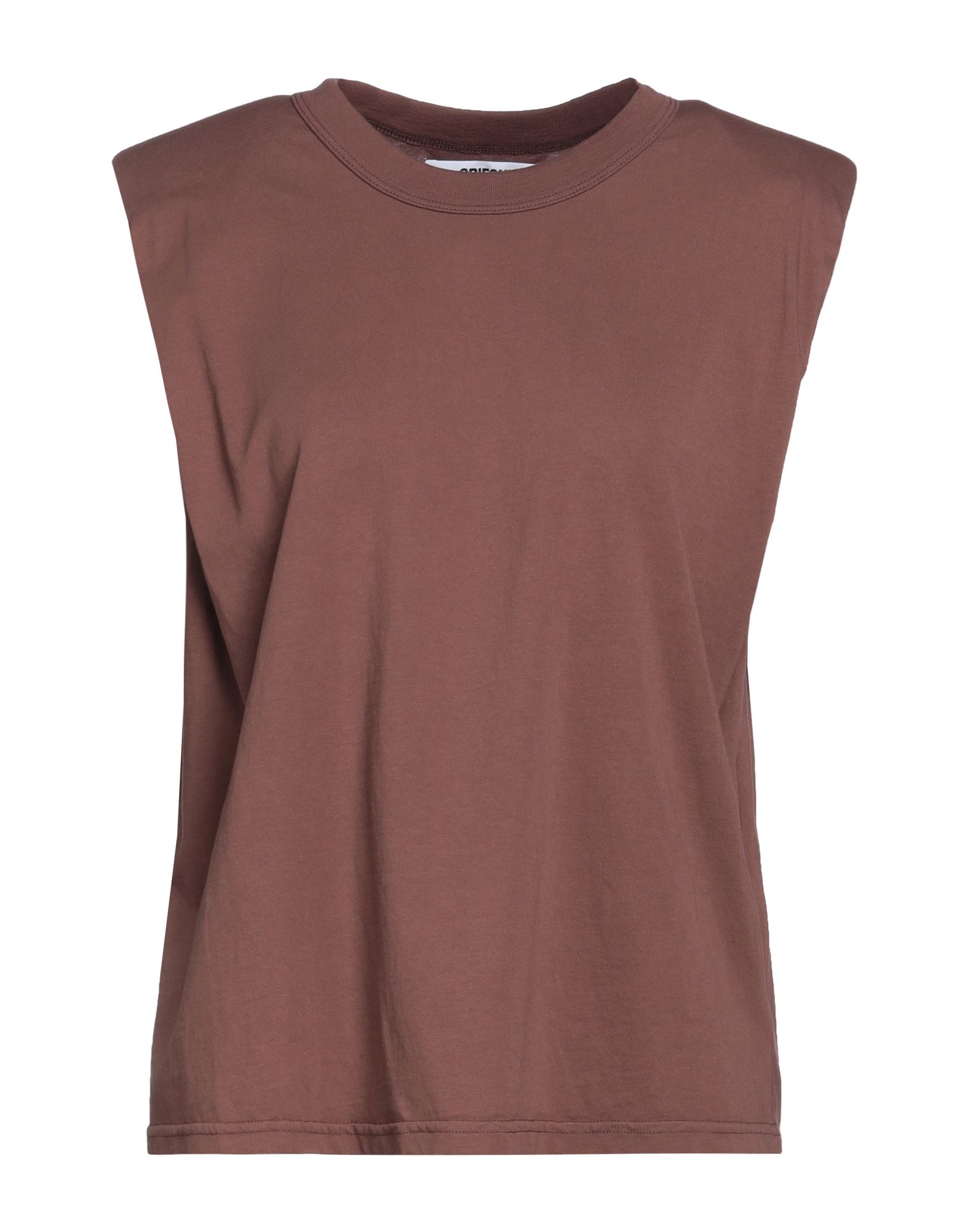 Mauro Grifoni T-shirts In Brown