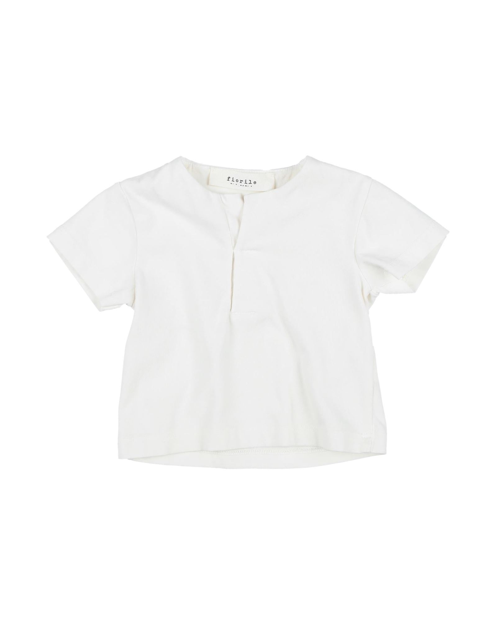 Fiorile Kids'  T-shirts In White