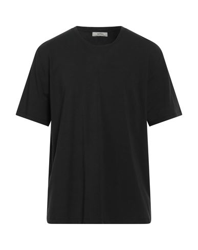 ALPHA STUDIO ALPHA STUDIO MAN T-SHIRT BLACK SIZE 48 COTTON