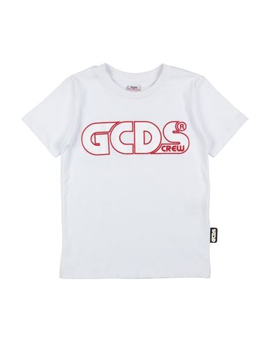 Gcds Mini Babies'  Toddler Boy T-shirt White Size 6 Cotton