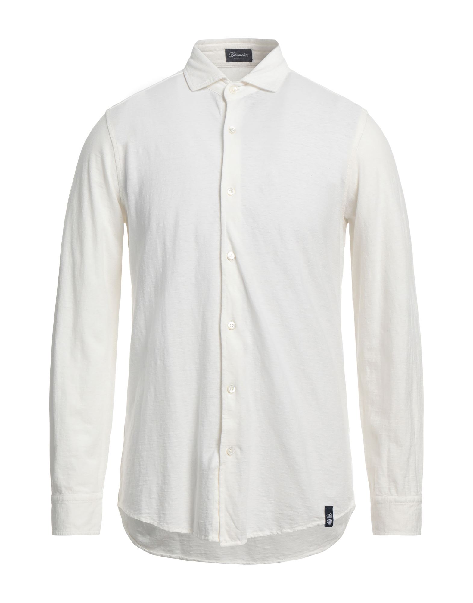 Drumohr Shirts In Off White