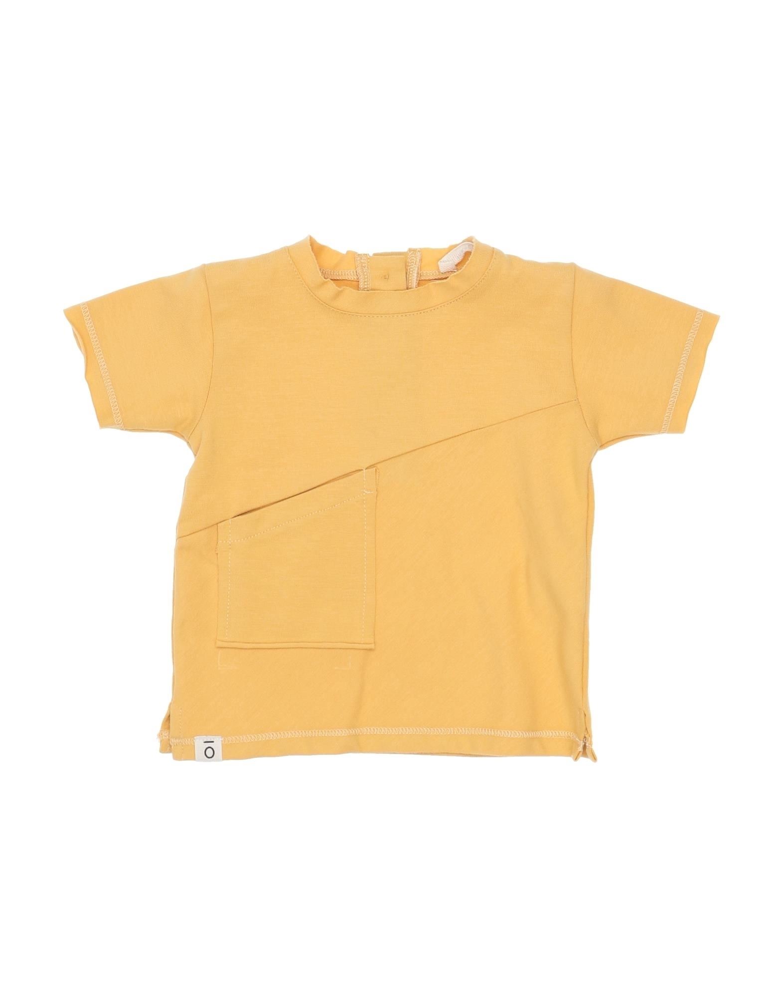 Mapero Kids'  T-shirts In Yellow