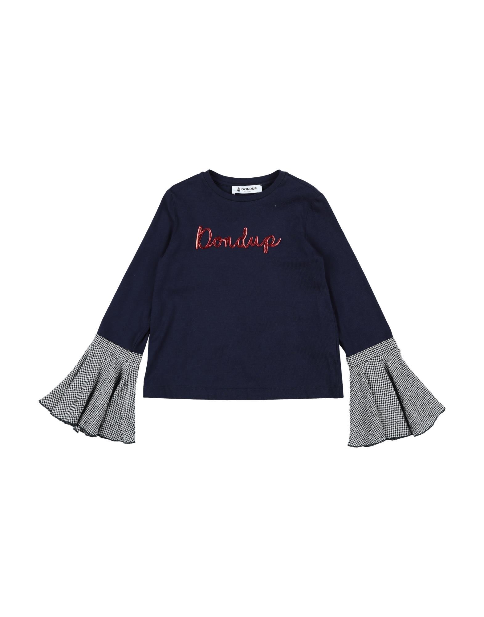 《セール開催中》DONDUP ガールズ 3-8 歳 T シャツ ダークブルー 6 コットン 100% / レーヨン / ポリアクリル / ナイロン