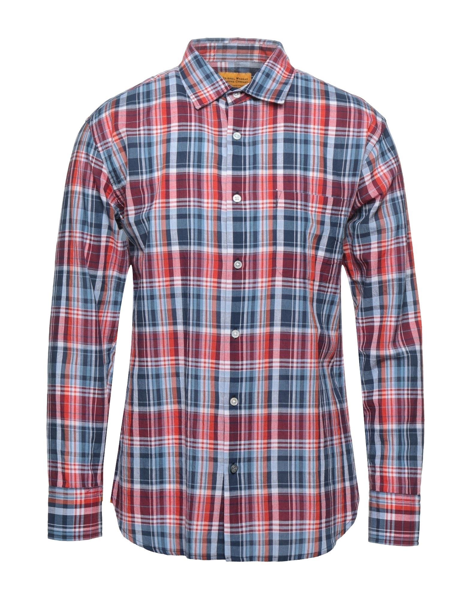 Original Madras Trading Company Shirts In Blue