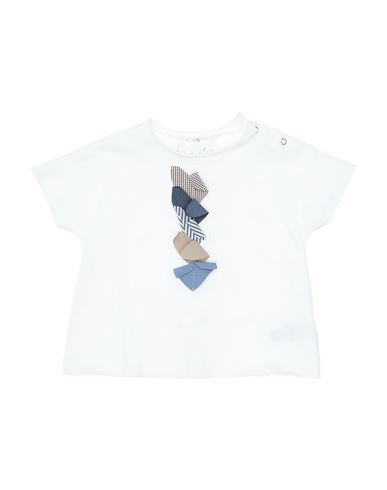 Frugoo Babies'  Newborn Girl T-shirt White Size 3 Cotton