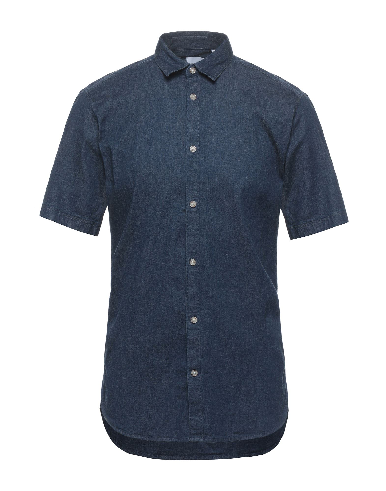 Only & Sons Denim Shirts In Blue