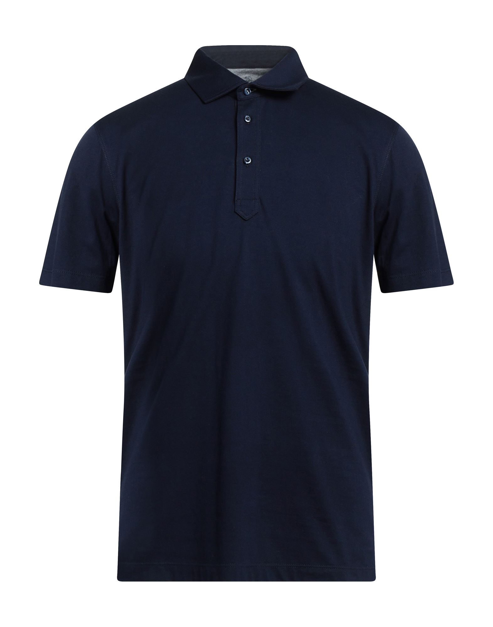 Brunello Cucinelli Classic S/s Cotton Polo In Dark Blue