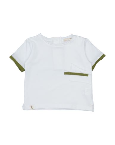 Mapero Babies' Maperō Newborn Girl T-shirt White Size 3 Cotton, Elastane