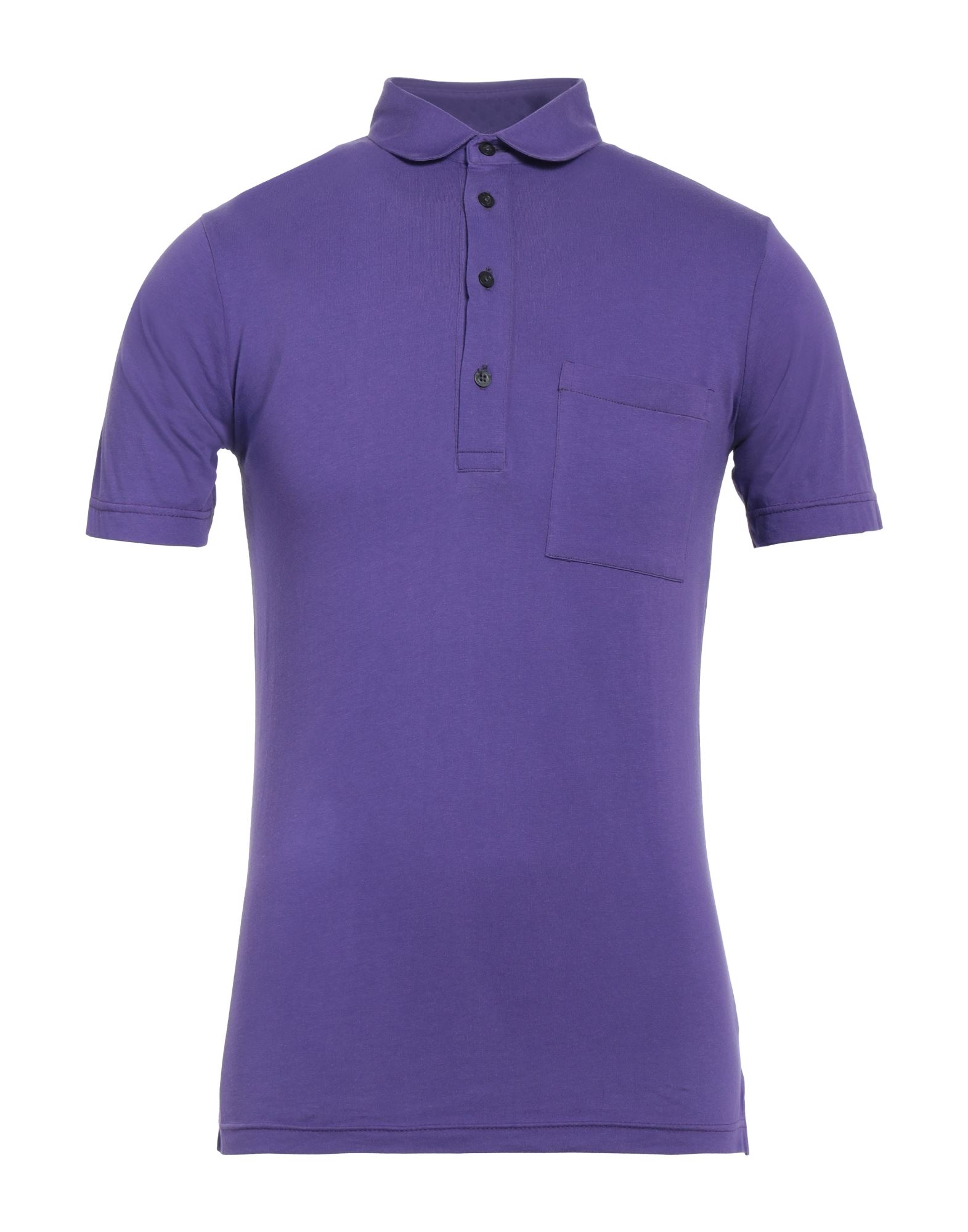 Daniele Alessandrini Homme Polo Shirts In Purple