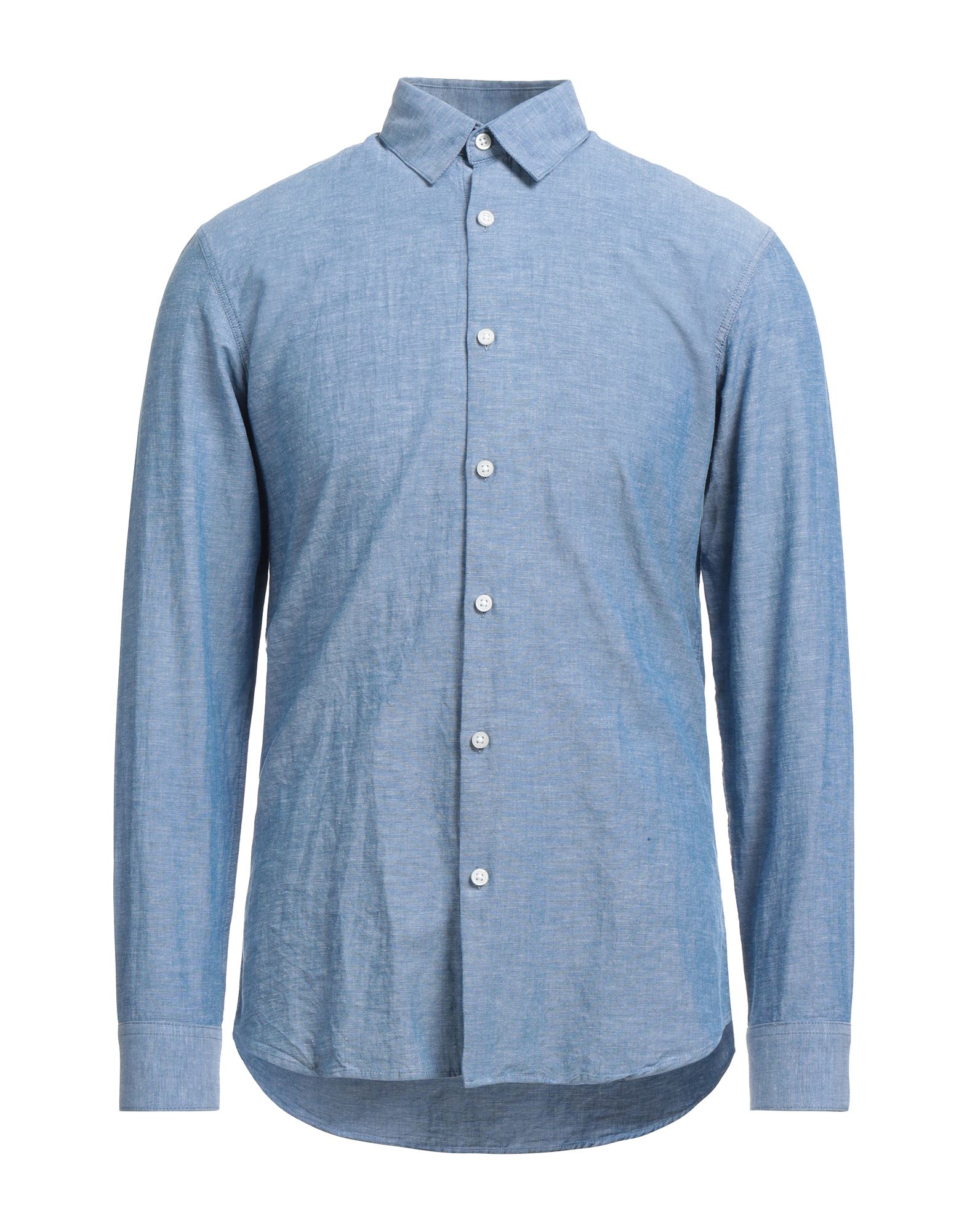 Selected Homme Shirts In Slate Blue