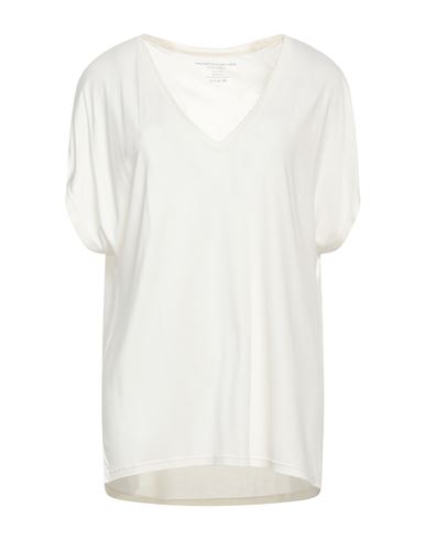Majestic Filatures Woman T-shirt Off White Size 3 Silk