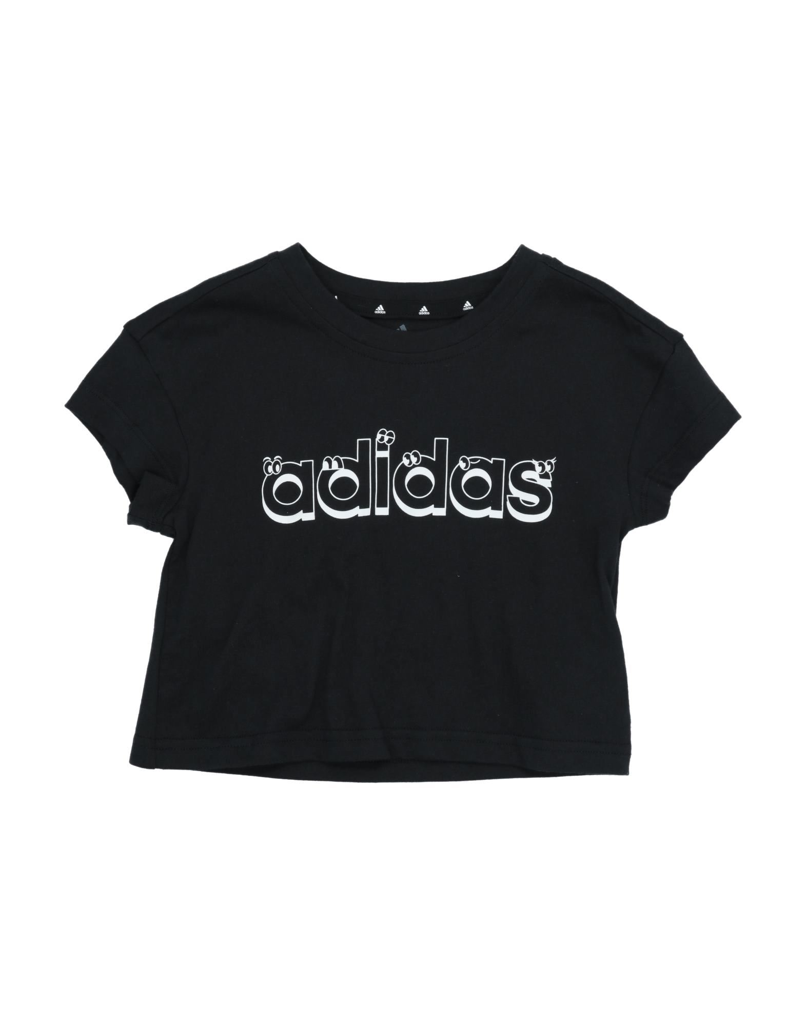 Adidas Originals Kids' Adidas T-shirts In Black