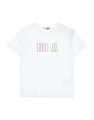 Dooa Babies'  Toddler Boy T-shirt White Size 5 Cotton