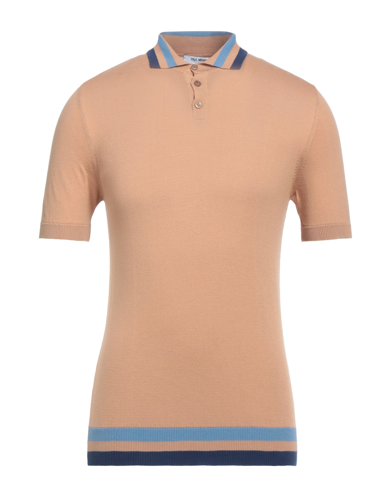 Paul Miranda Polo Shirts In Beige