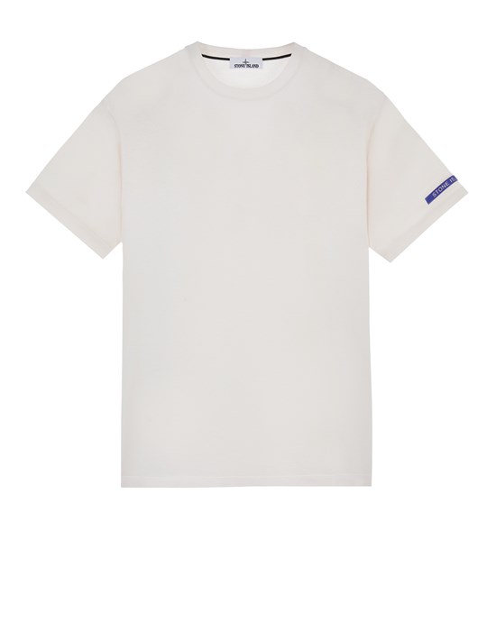 Short sleeve t-shirt Man 2NS83 30/1 COTTON JERSEY 'MICRO GRAPHICS TWO' PRINT_GARMENT DYED Front STONE ISLAND