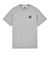 1 of 4 - Short sleeve t-shirt Man 24113 GARMENT-DYED 60/2 COTTON JERSEY Front STONE ISLAND