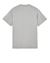2 of 4 - Short sleeve t-shirt Man 24113 GARMENT-DYED 60/2 COTTON JERSEY Back STONE ISLAND