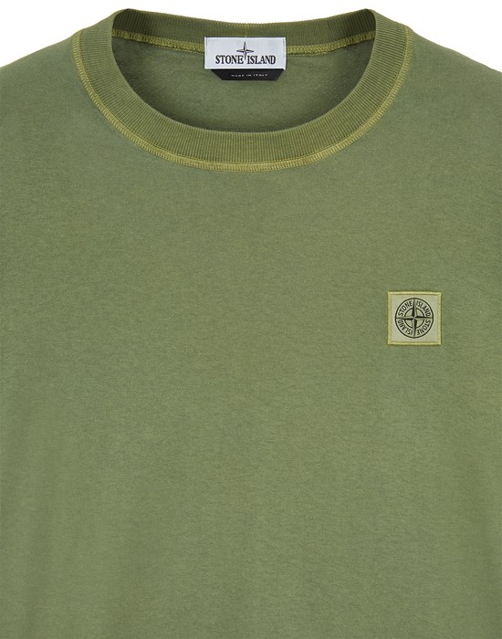 stone island green top