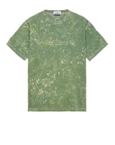 stone island tshirt green