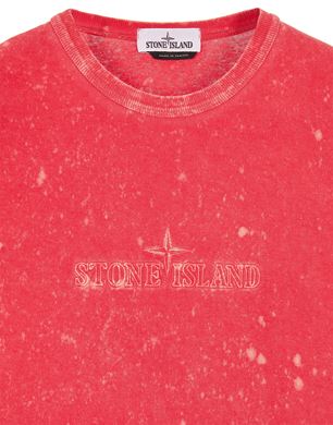 Stone island sale red t shirt