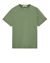 1 of 4 - Short sleeve t-shirt Man 214Q3 COTTON JERSEY_GARMENT DYED 82/22 Front STONE ISLAND