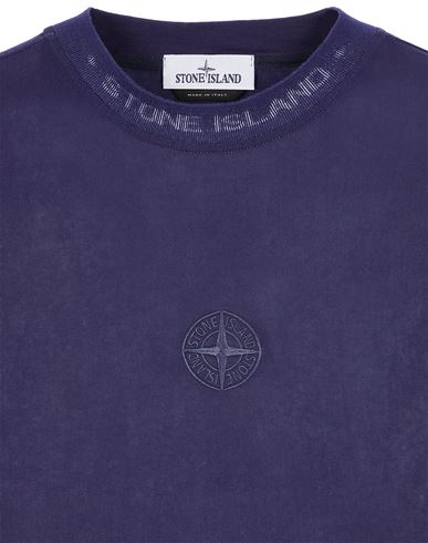 stone island middle logo t shirt