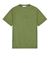 1 of 4 - Short sleeve t-shirt Man 206E5 TEXTURED COTTON JERSEY Front STONE ISLAND