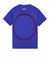 2 of 4 - Short sleeve t-shirt Man 2NS95 30/1 COTTON JERSEY 'SOLAR ECLIPSE ONE' PRINT_GARMENT DYED Back STONE ISLAND