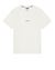 1 of 4 - Short sleeve t-shirt Man 2NS94 30/1 COTTON JERSEY 'TRICROMIA THREE' PRINT_GARMENT DYED Front STONE ISLAND