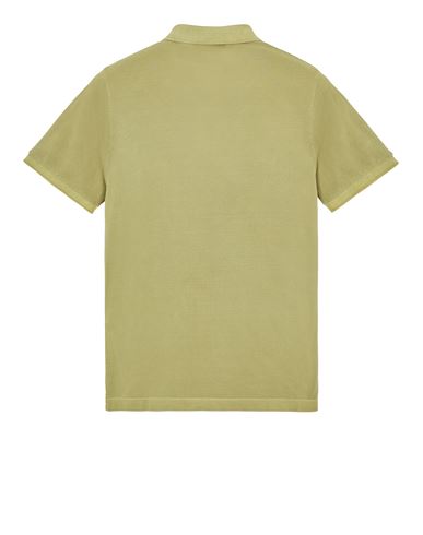 stone island olive polo shirt