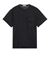 1 of 4 - Short sleeve t-shirt Man 20258 COTTON JERSEY_GARMENT DYED Front STONE ISLAND