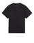 2 of 4 - Short sleeve t-shirt Man 20258 COTTON JERSEY_GARMENT DYED Back STONE ISLAND
