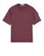 1 sur 5 - T-shirt manches courtes Homme 20456 COTTON JERSEY_GARMENT DYED : Front STONE ISLAND