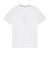 1 of 4 - Short sleeve t-shirt Man 2NS79 COTTON JERSEY 30/1 'INK ONE’ PRINT_ GARMENT DYED Front STONE ISLAND