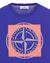 3 sur 4 - T-shirt manches courtes Homme 2NS93 30/1 COTTON JERSEY 'TRICROMIA TWO' PRINT_GARMENT DYED Detail D STONE ISLAND