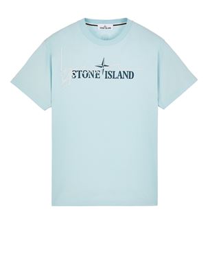 2NS80 30/1 COTTON JERSEY'INK TWO' PRINT T シャツ Stone Island ...