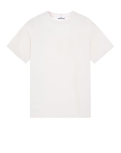 STONE ISLAND 21213 COTTON JERSEY_GARMENT DYED T-shirt manches courtes Homme Rose EUR 120