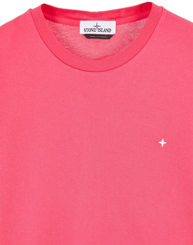 stone island pink tee