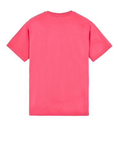 salmon stone island t shirt